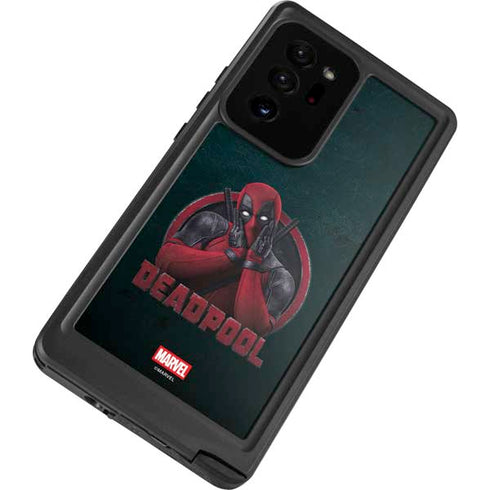 Marvel Deadpool Legacy Surprised Deadpool Galaxy Note20 Ultra 5G Waterproof Case